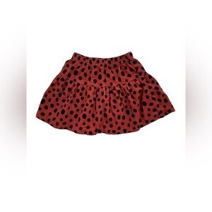 Hanna Andersson Size 100, 4, Corduroy Polka Dot Skirt